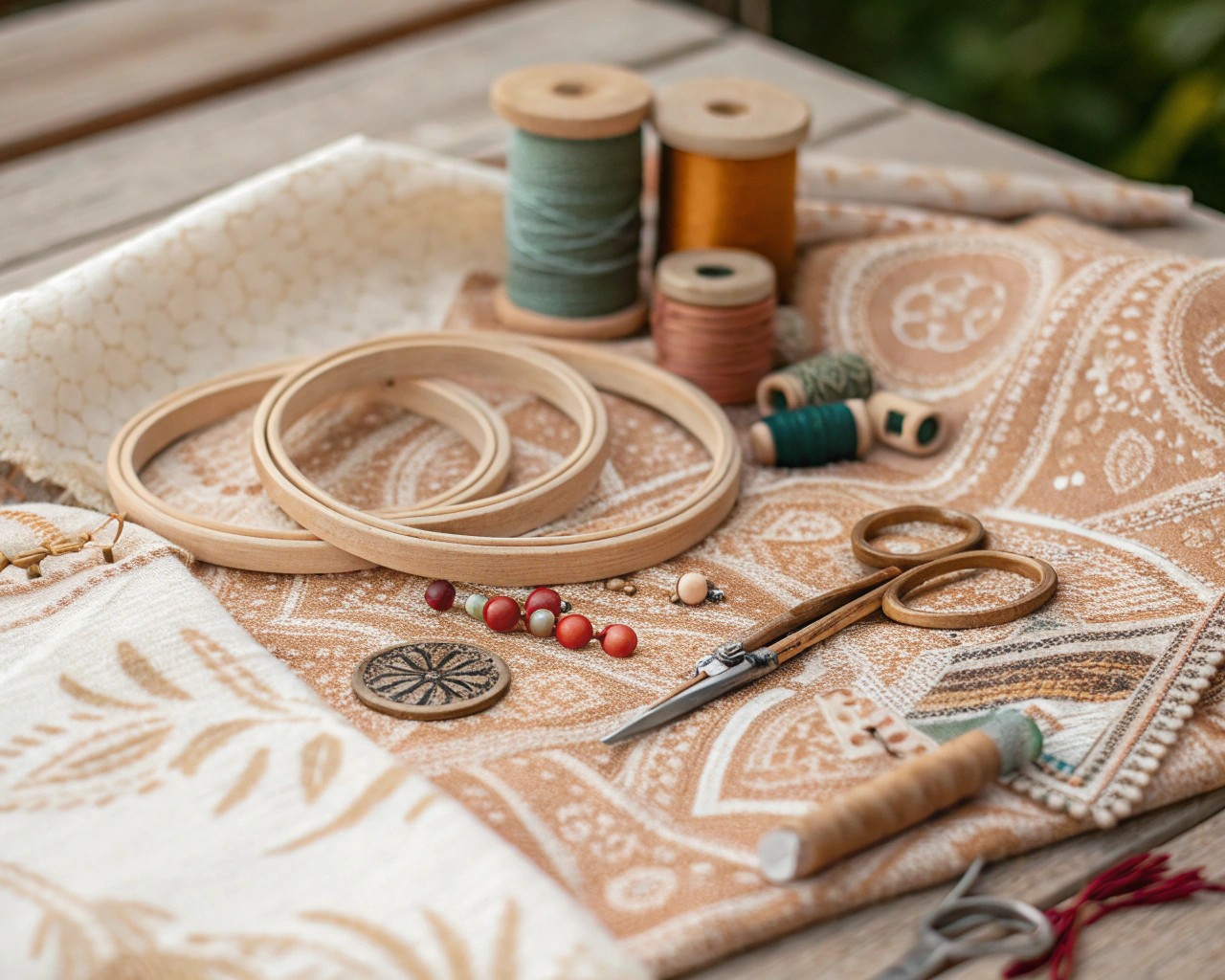 Gather essential materials and tools for your geometric mirror art project.