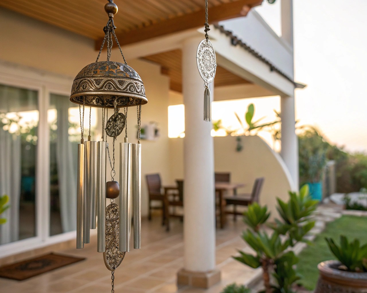 Strategically positioned wind catcher for optimal performance in consistent breezes.